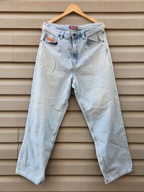 Vintage Emypre Streetwear Baggy Straight Jeans Unisex Size 34